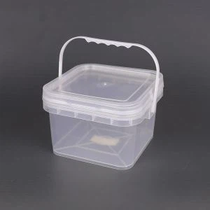 Baldi persegi kuku plastik 3.0L